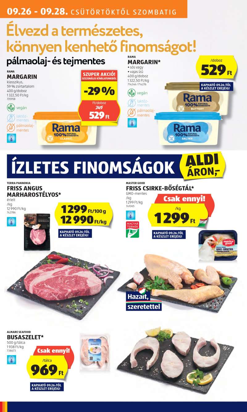 Aldi Akciós újság Aldi 14 oldal