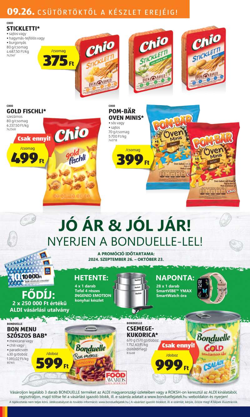 Aldi Akciós újság Aldi 18 oldal