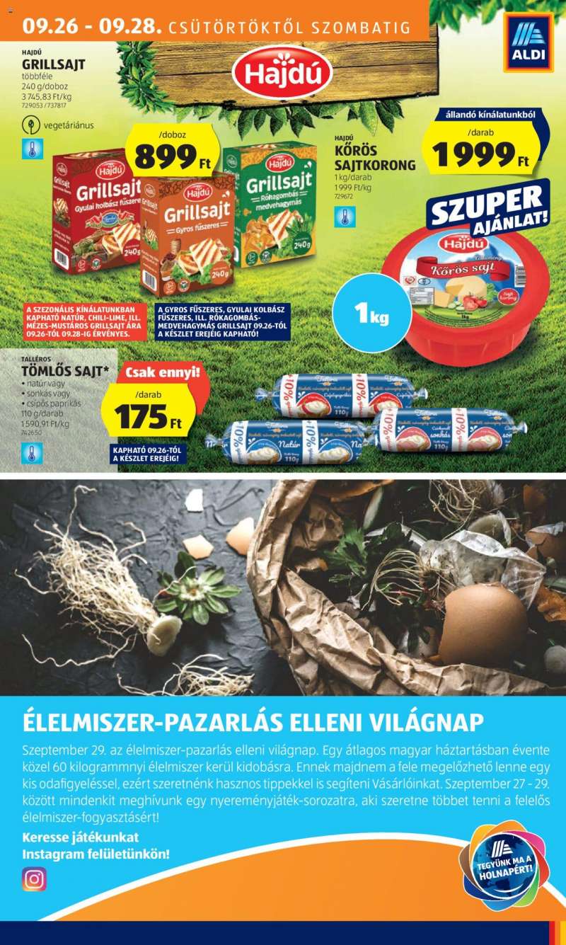 Aldi Akciós újság Aldi 19 oldal