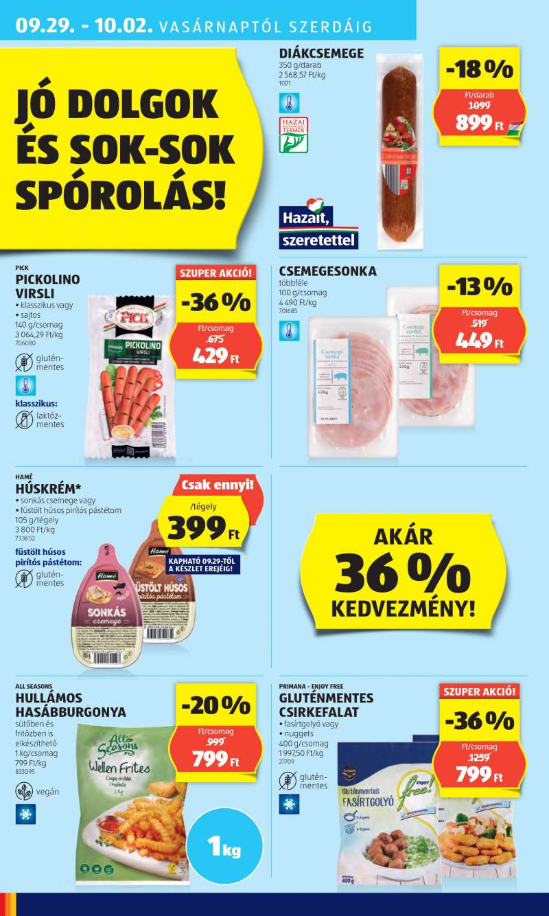 Aldi Akciós újság Aldi 30 oldal