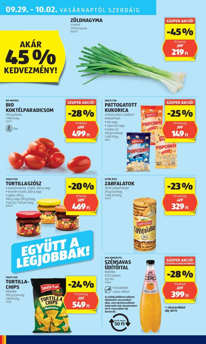 Aldi Akciós újság Aldi 32 oldal