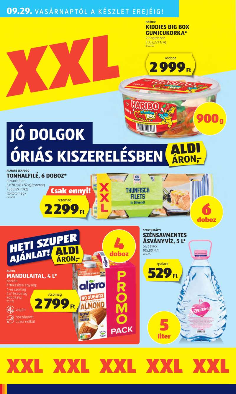 Aldi Akciós újság Aldi 36 oldal