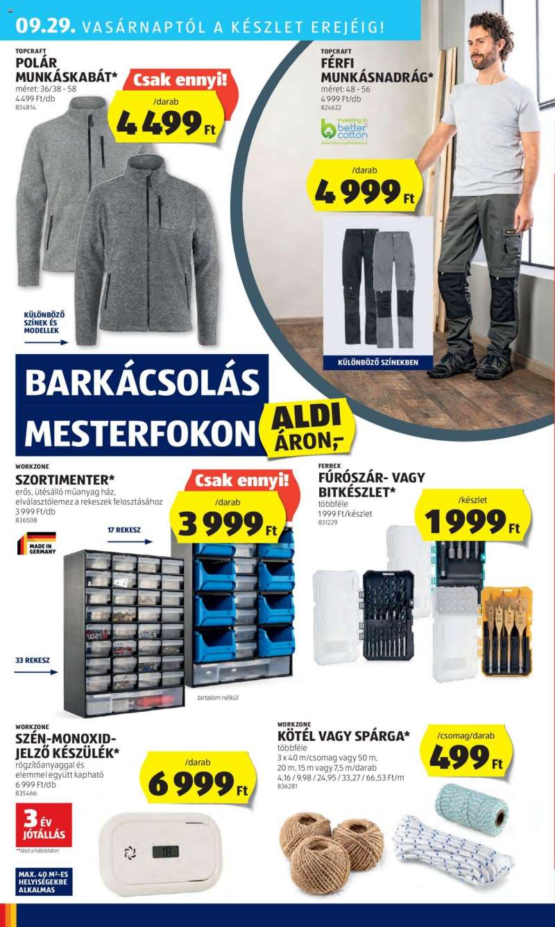 Aldi Akciós újság Aldi 42 oldal