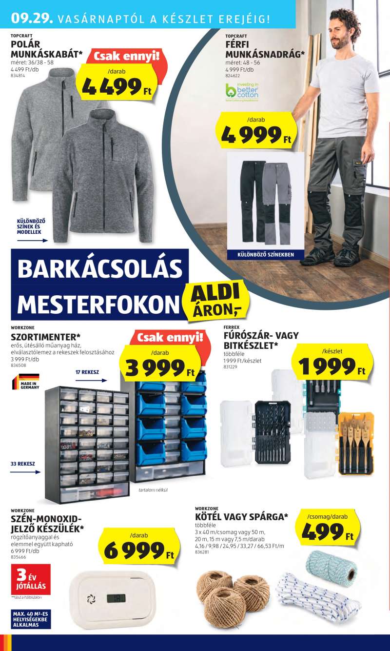 Aldi Akciós újság Aldi 42 oldal