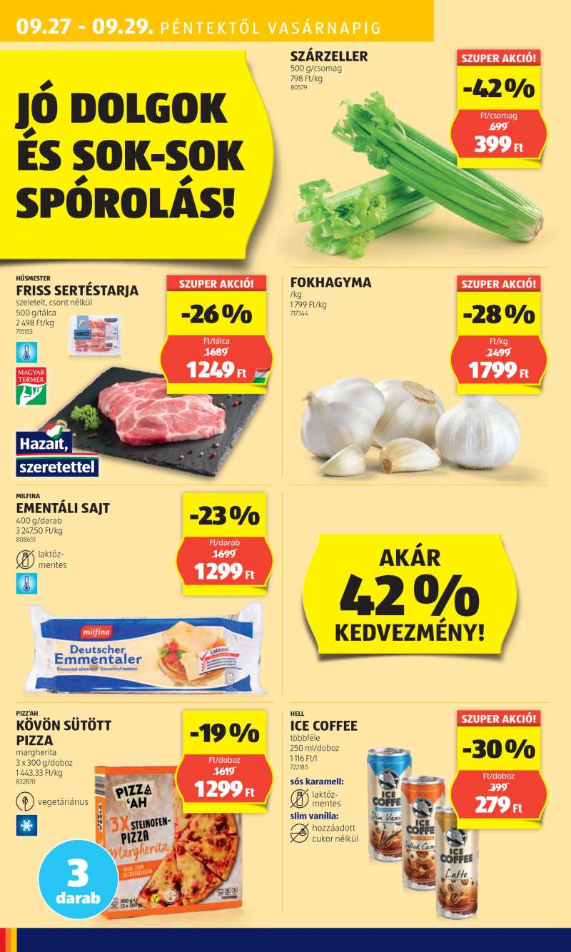 Aldi Akciós újság Aldi 48 oldal