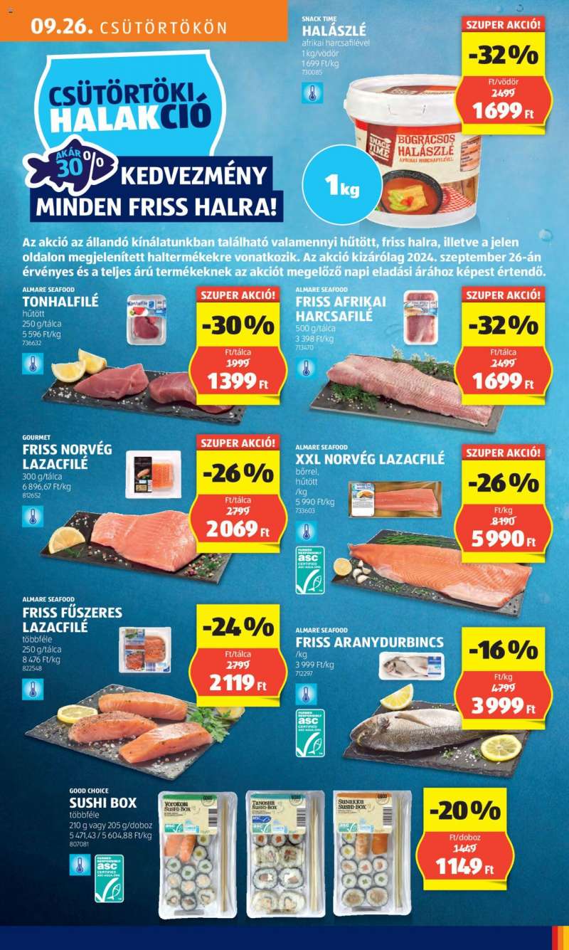 Aldi Akciós újság Aldi 7 oldal