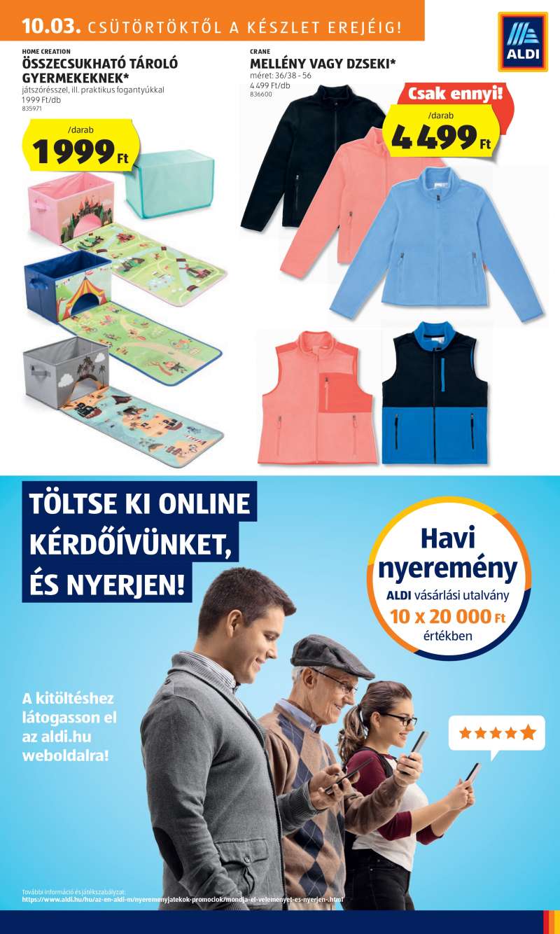 Aldi Akciós Újság 23 oldal