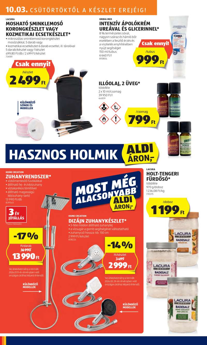 Aldi Akciós Újság 24 oldal