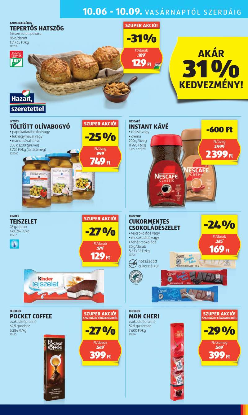 Aldi Akciós Újság 29 oldal