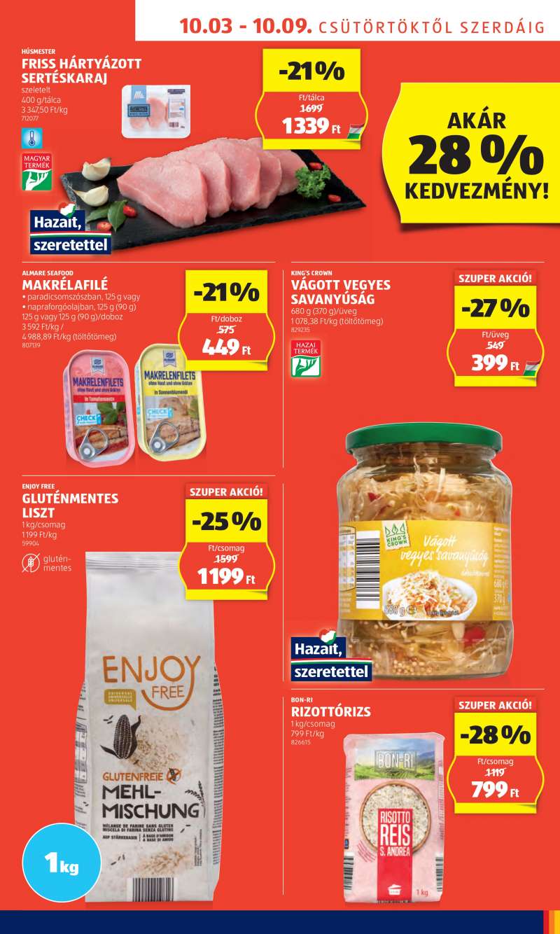 Aldi Akciós Újság 5 oldal