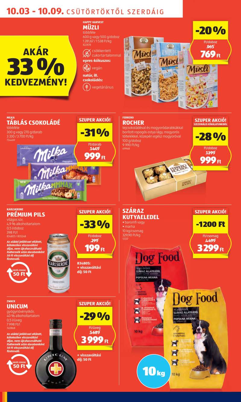 Aldi Akciós Újság 6 oldal