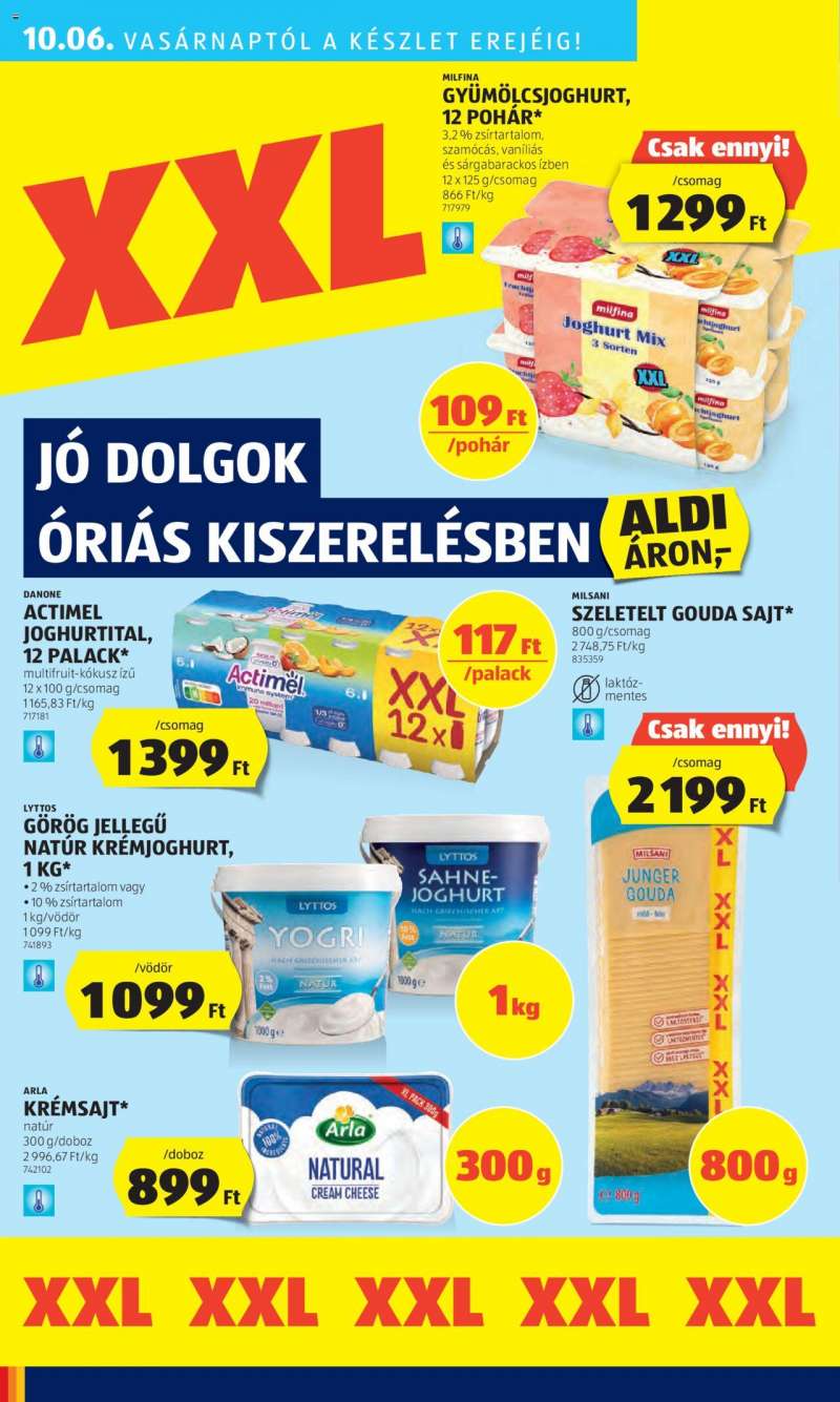 Aldi Akciós újság Aldi 38 oldal