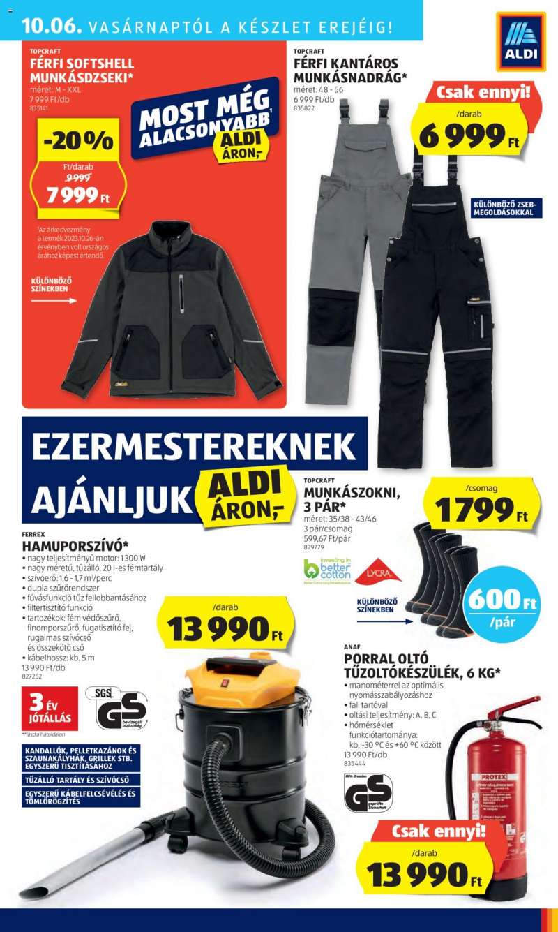 Aldi Akciós újság Aldi 43 oldal