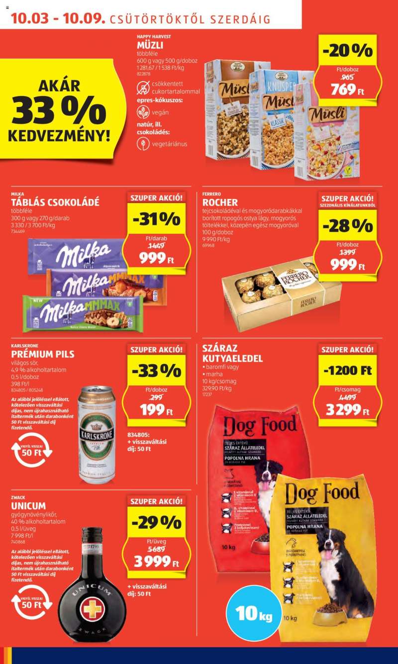 Aldi Akciós újság Aldi 6 oldal