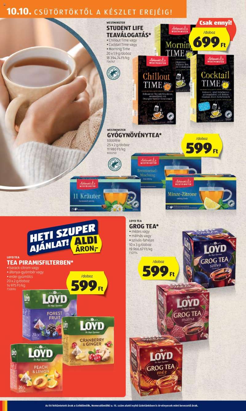 Aldi Akciós újság Aldi 18 oldal