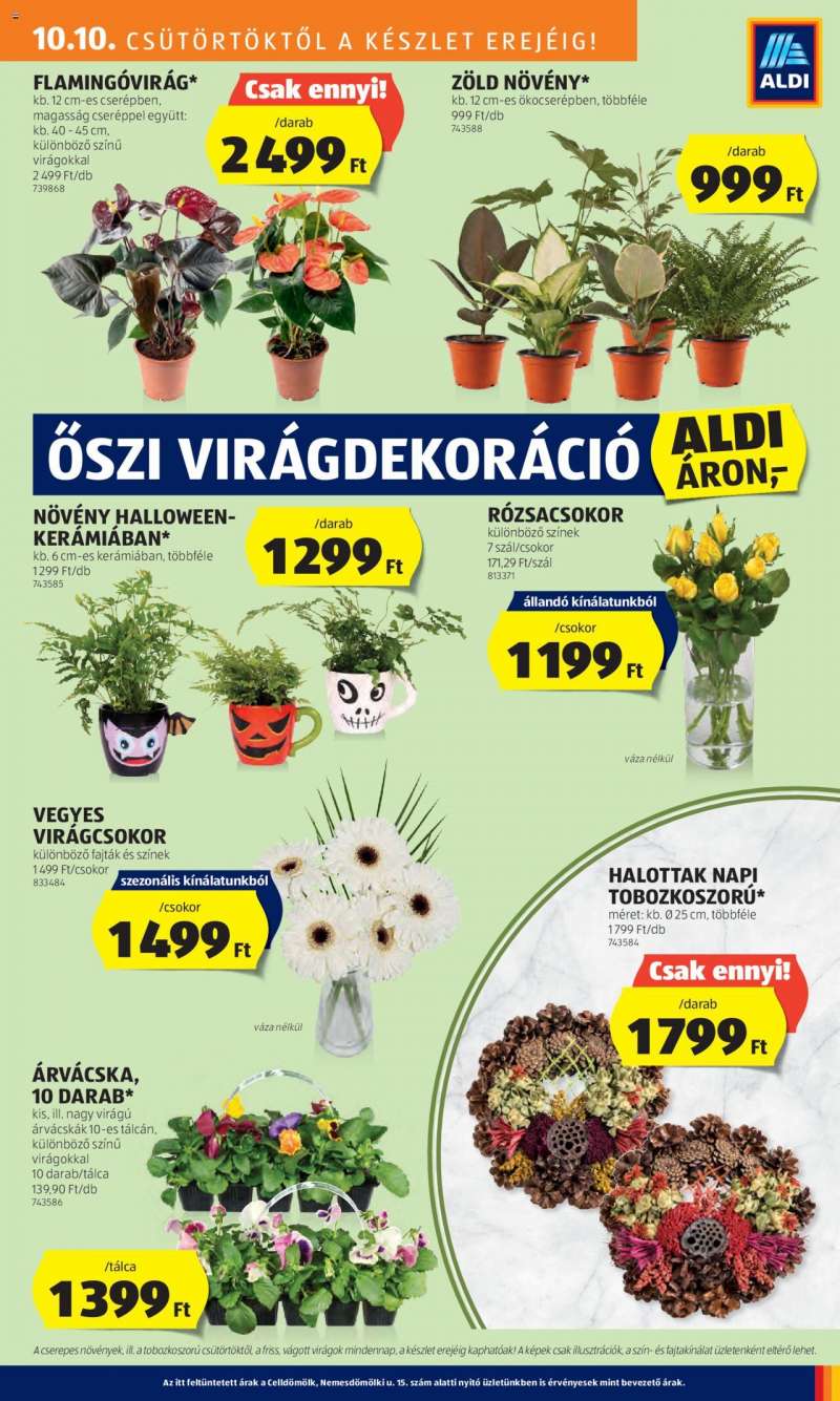 Aldi Akciós újság Aldi 27 oldal