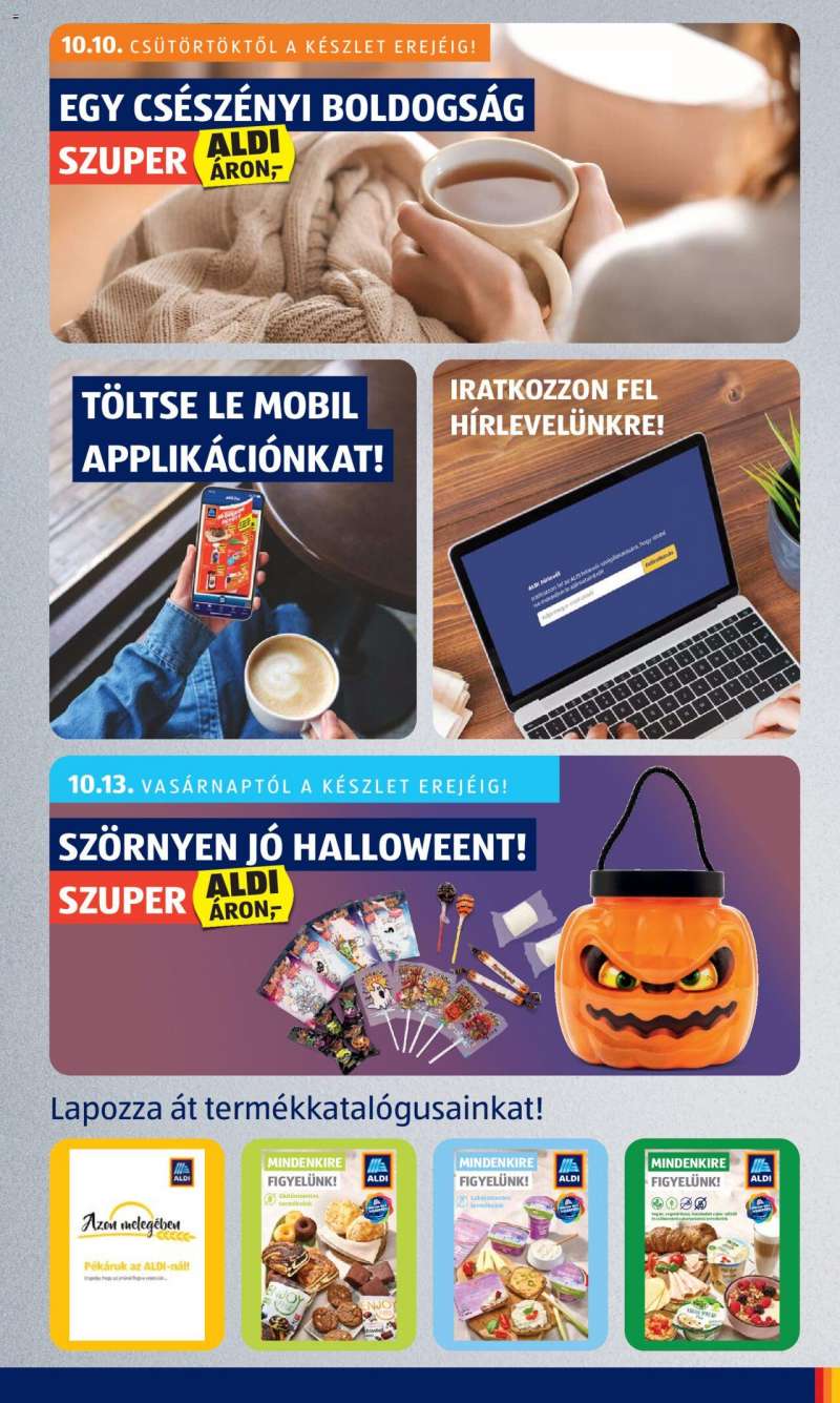 Aldi Akciós újság Aldi 3 oldal