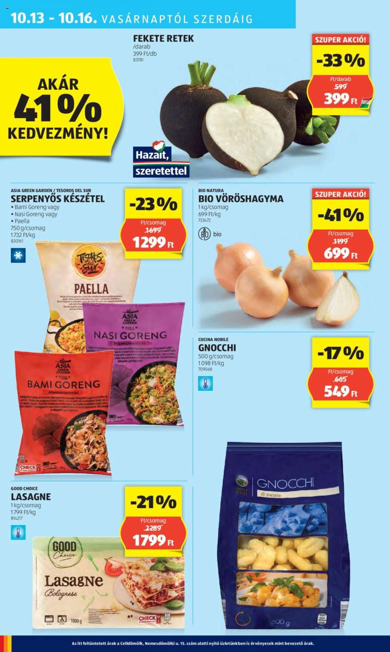 Aldi Akciós újság Aldi 32 oldal