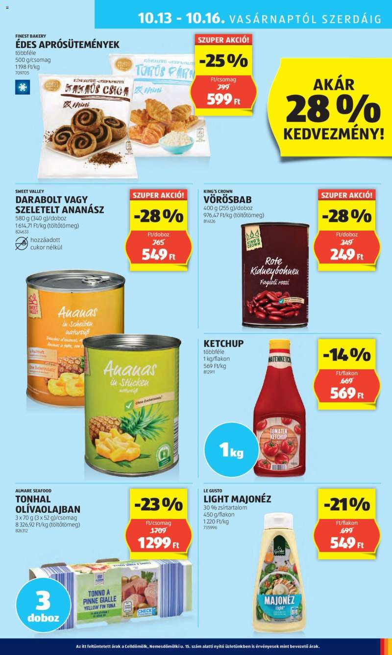 Aldi Akciós újság Aldi 33 oldal