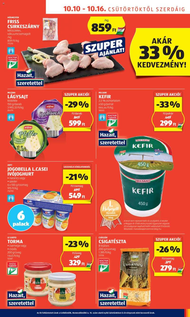 Aldi Akciós újság Aldi 5 oldal