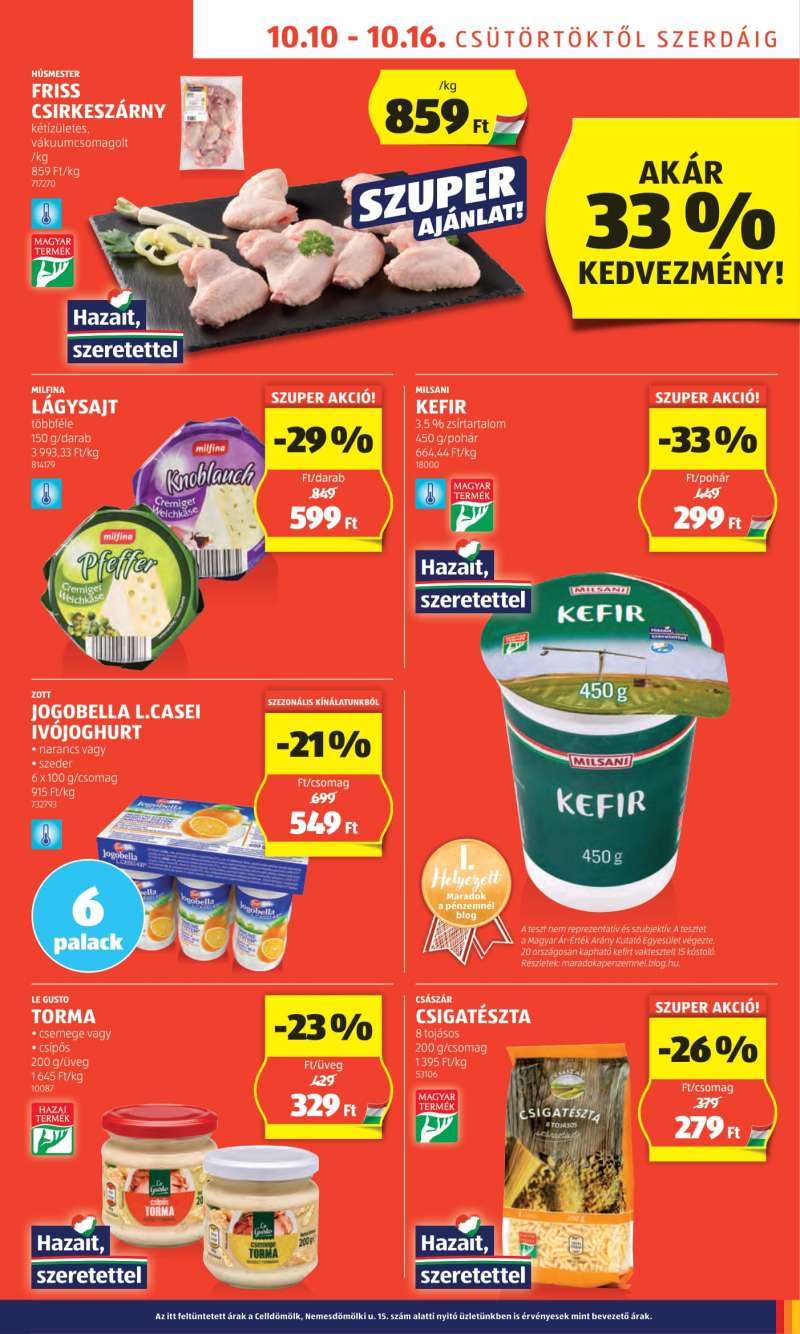 Aldi Akciós újság Aldi 5 oldal