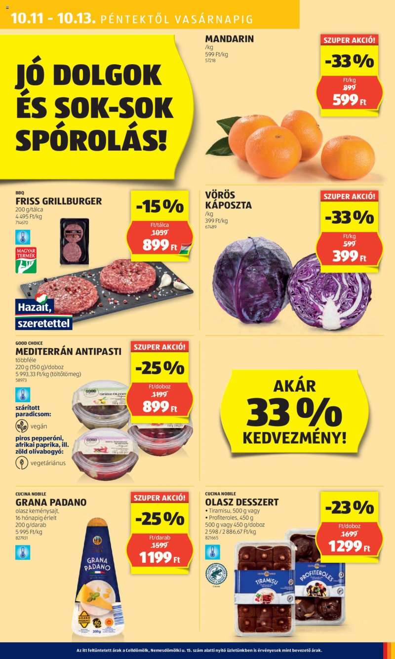 Aldi Akciós újság Aldi 51 oldal