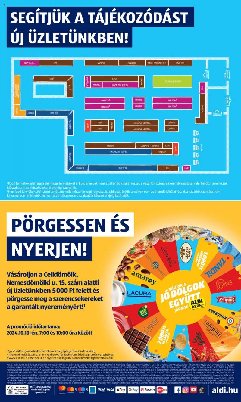 Aldi Nyitási ajánlatok / Celldömölk 16 oldal