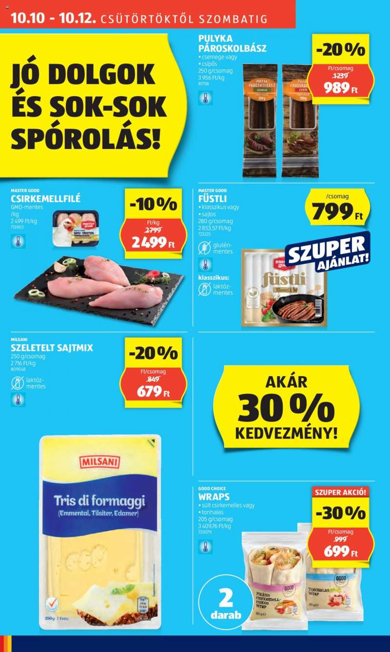 Aldi Újranyitási ajánlatok / Budapest 2 oldal