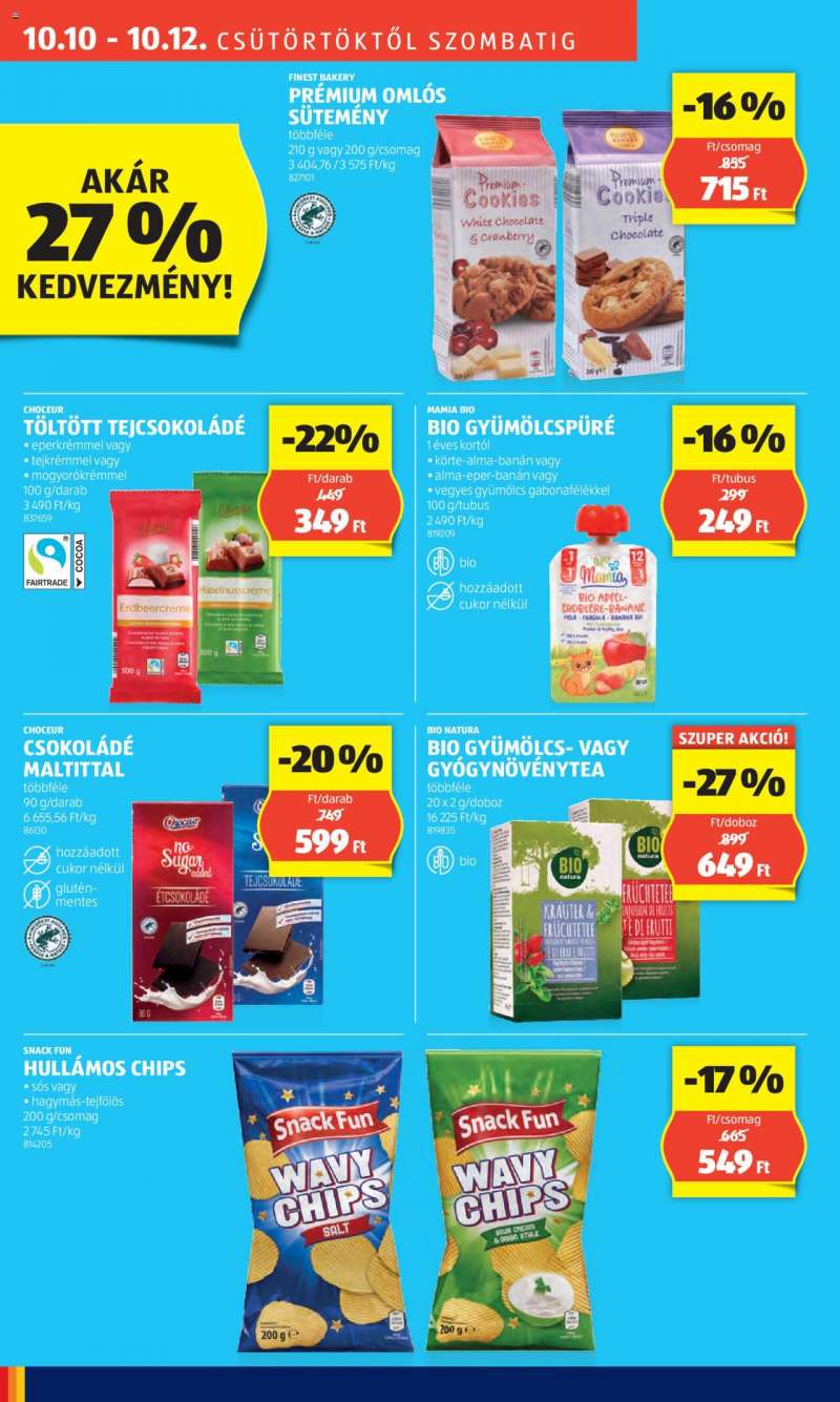 Aldi Újranyitási ajánlatok / Budapest 4 oldal