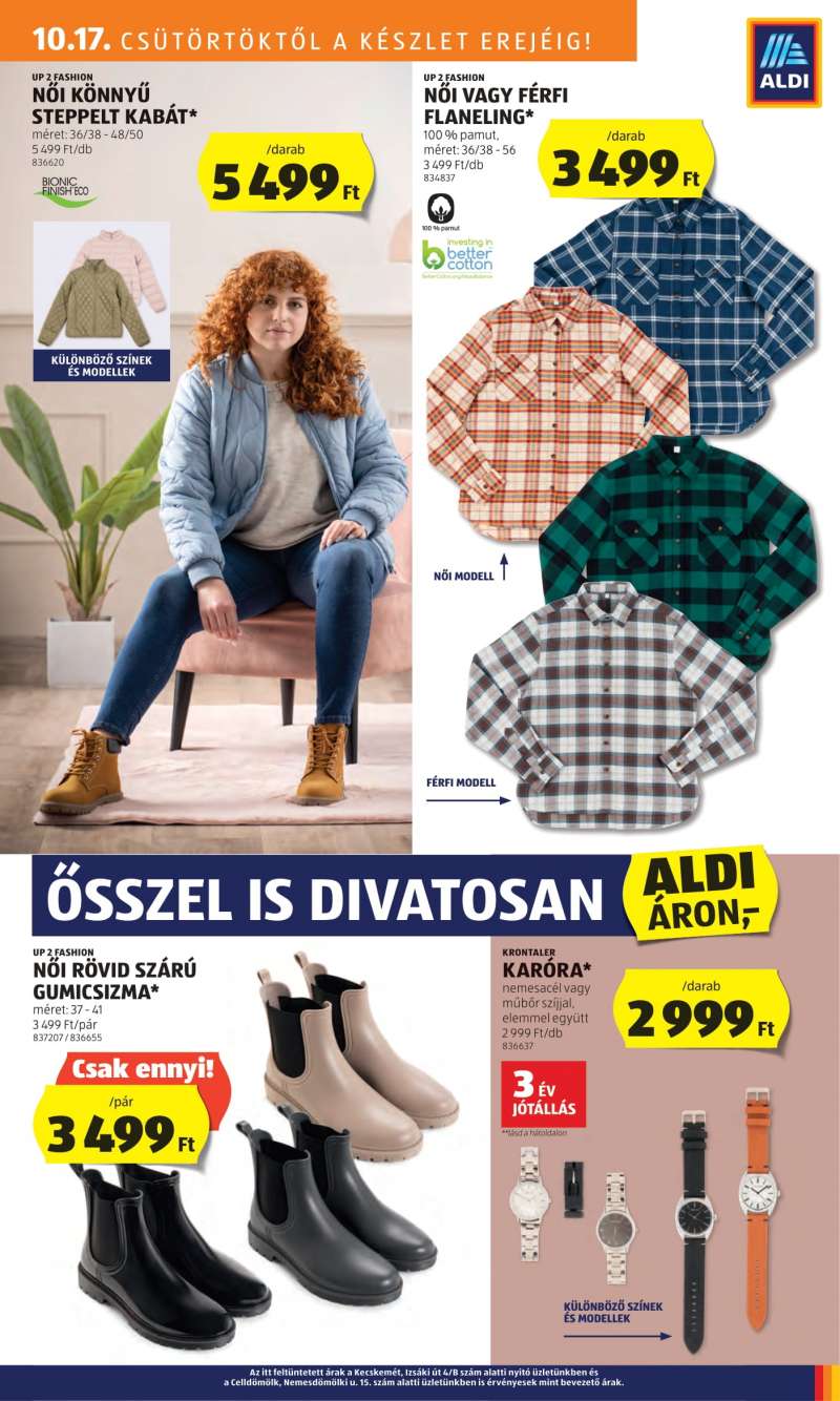 Aldi Akciós újság Aldi 19 oldal