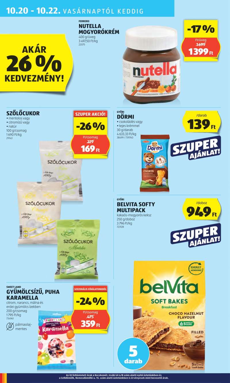 Aldi Akciós újság Aldi 36 oldal