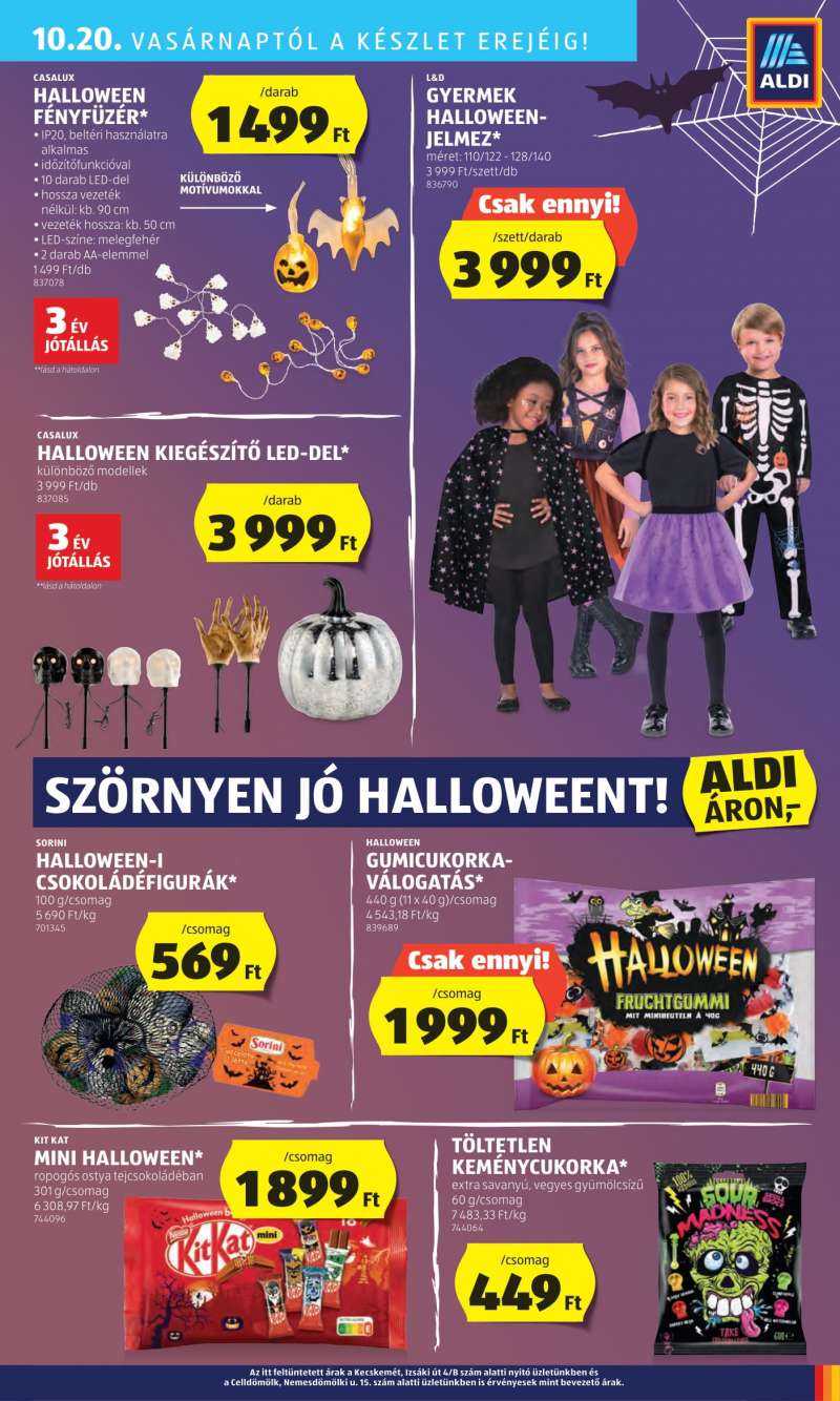 Aldi Akciós újság Aldi 43 oldal