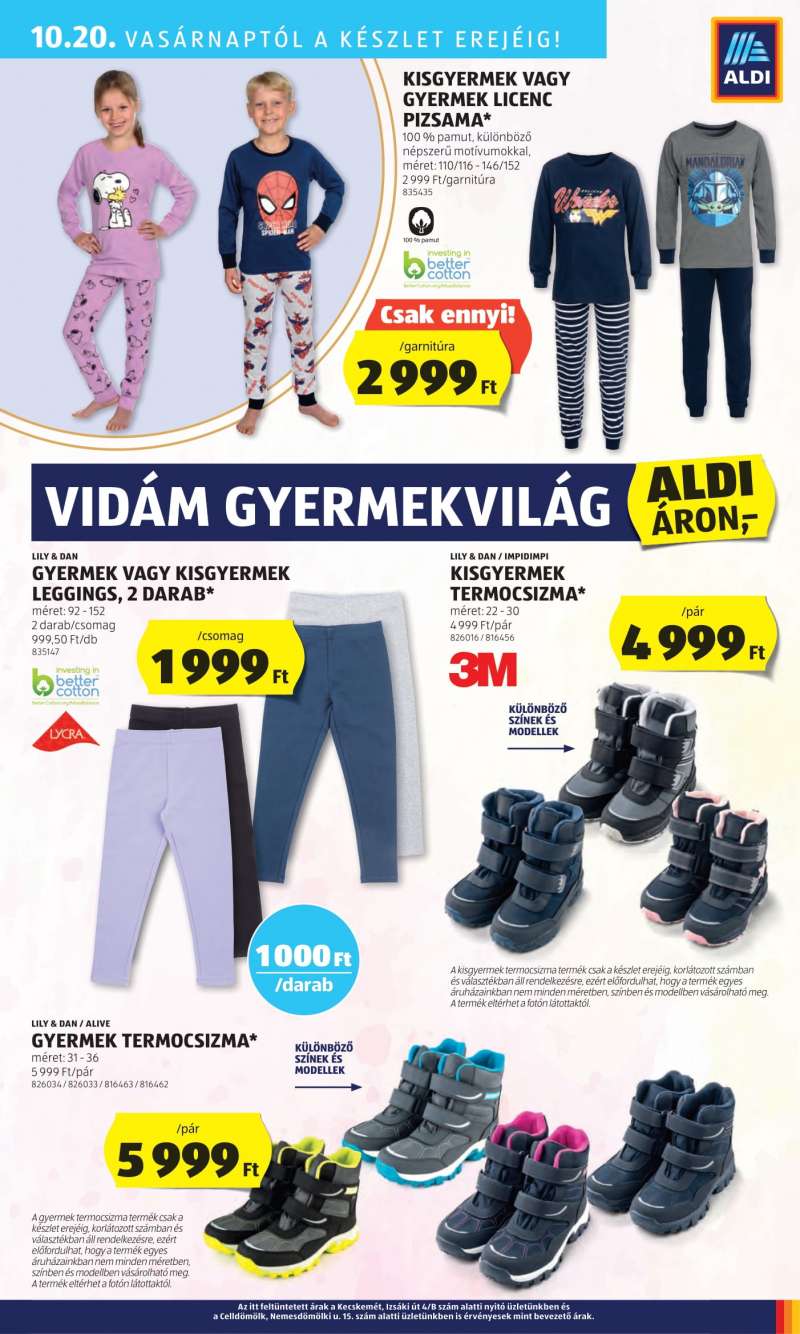 Aldi Akciós újság Aldi 47 oldal