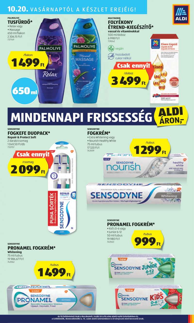 Aldi Akciós újság Aldi 49 oldal