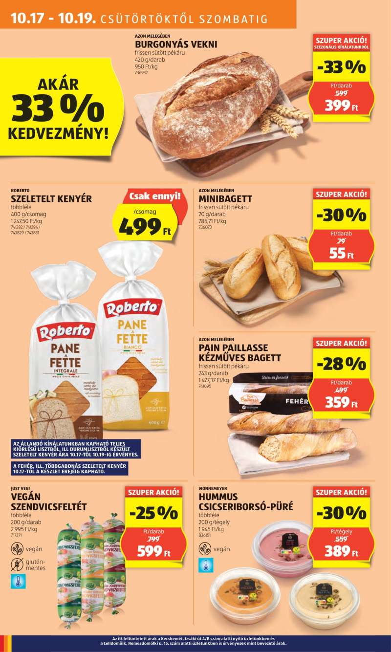 Aldi Akciós újság Aldi 8 oldal