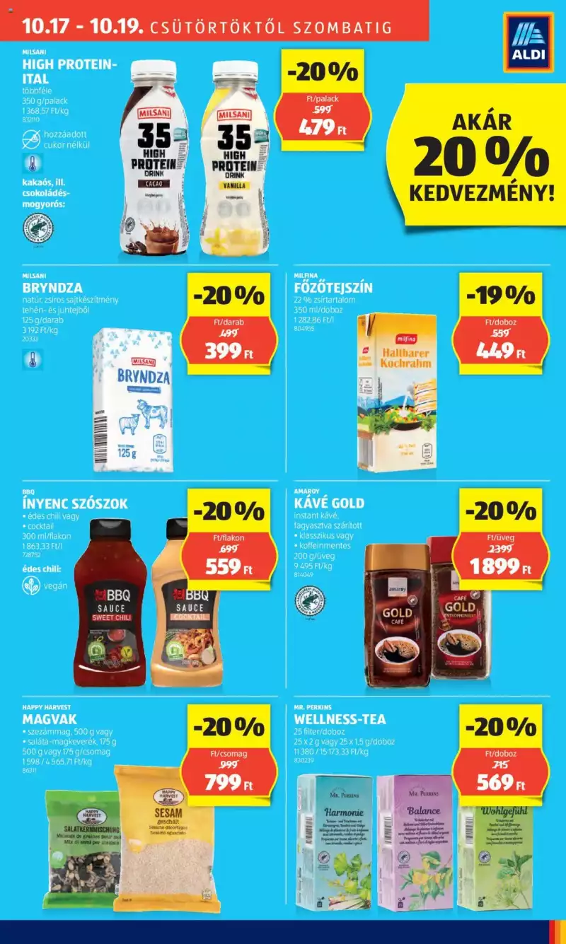 Aldi Újranyitási ajánlatok / Kecskemét 3 oldal