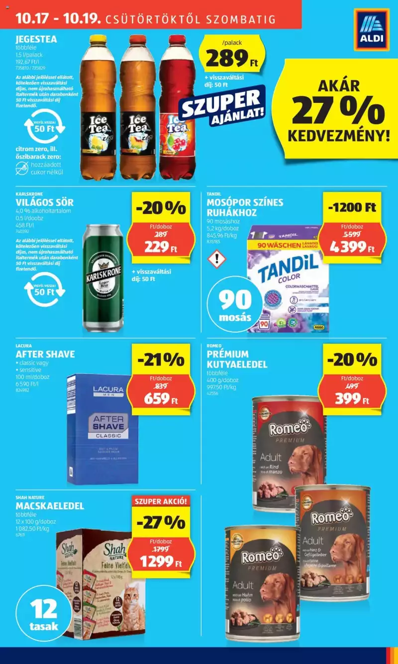 Aldi Újranyitási ajánlatok / Kecskemét 5 oldal