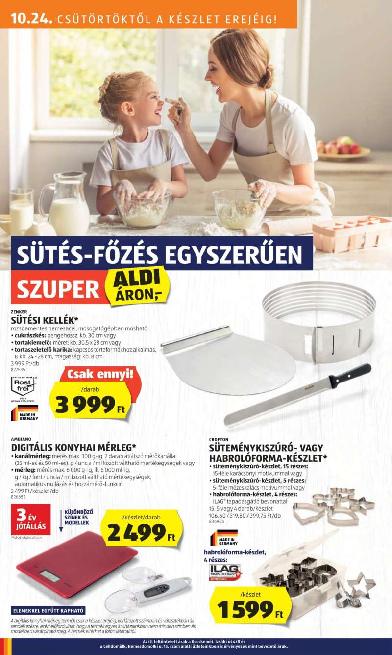 Aldi Akciós újság Aldi 22 oldal