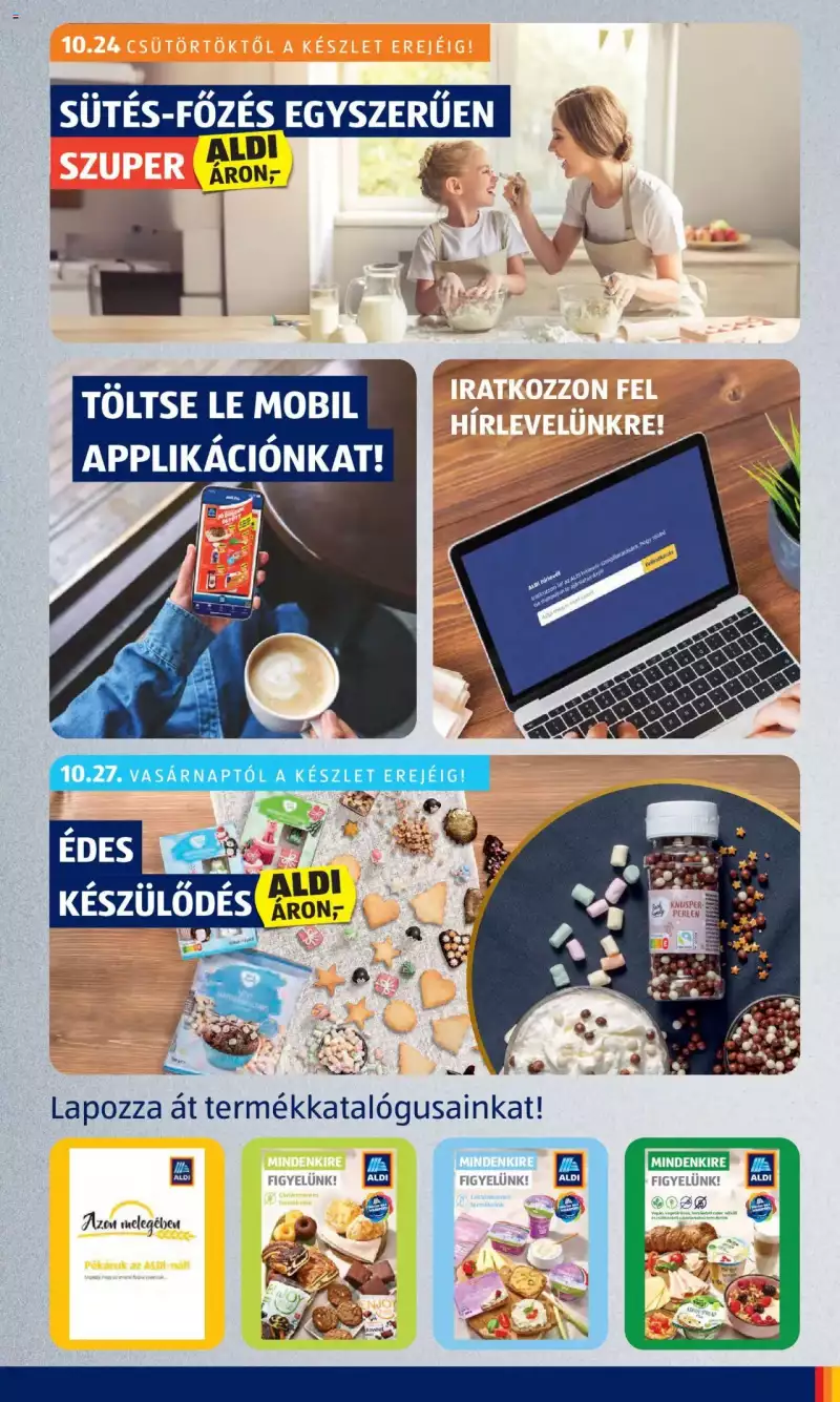 Aldi Akciós újság Aldi 3 oldal