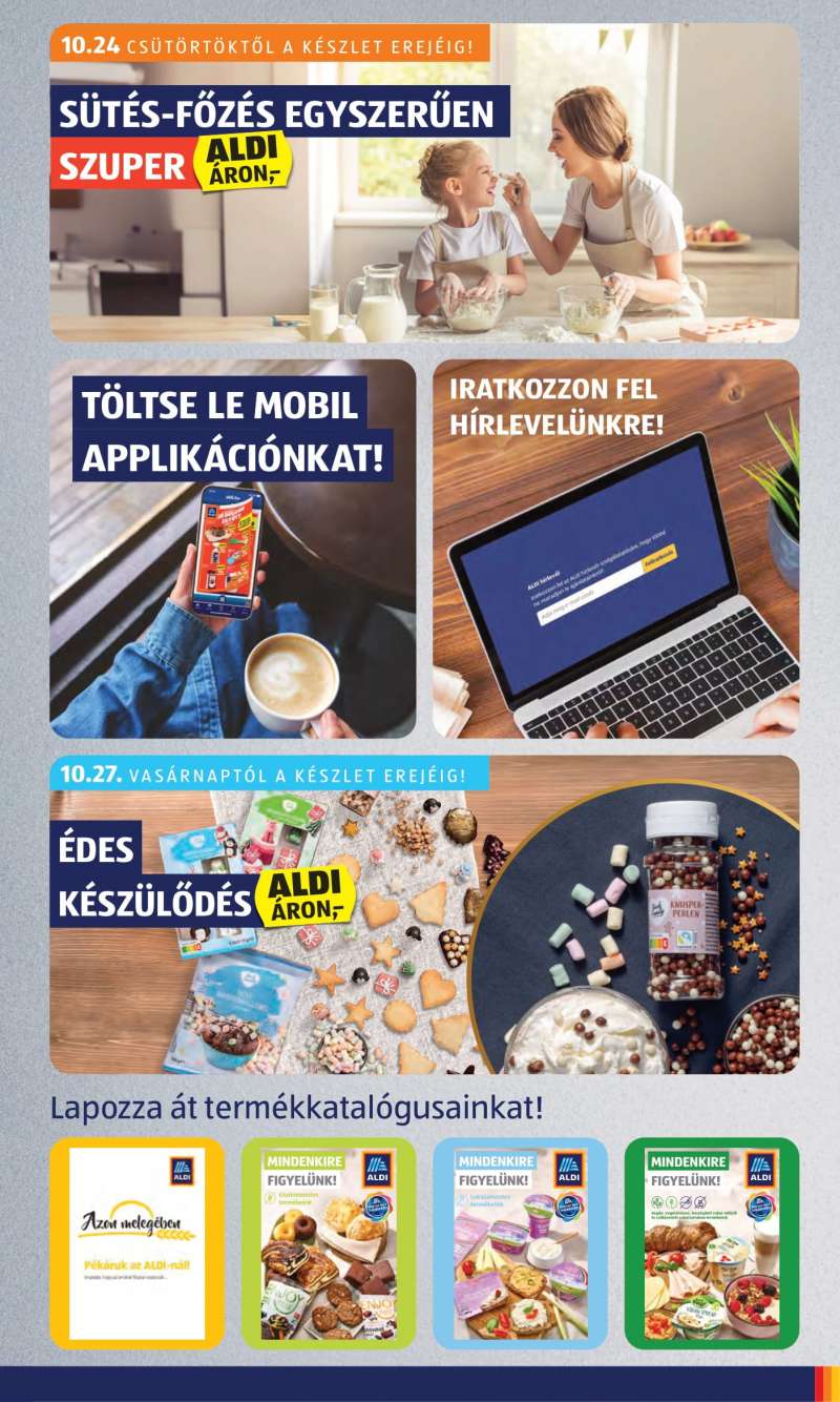 Aldi Akciós újság Aldi 3 oldal