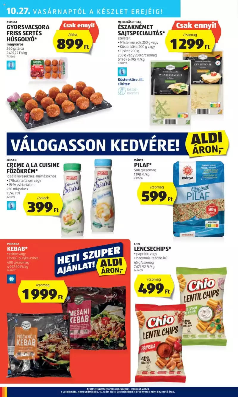 Aldi Akciós újság Aldi 40 oldal