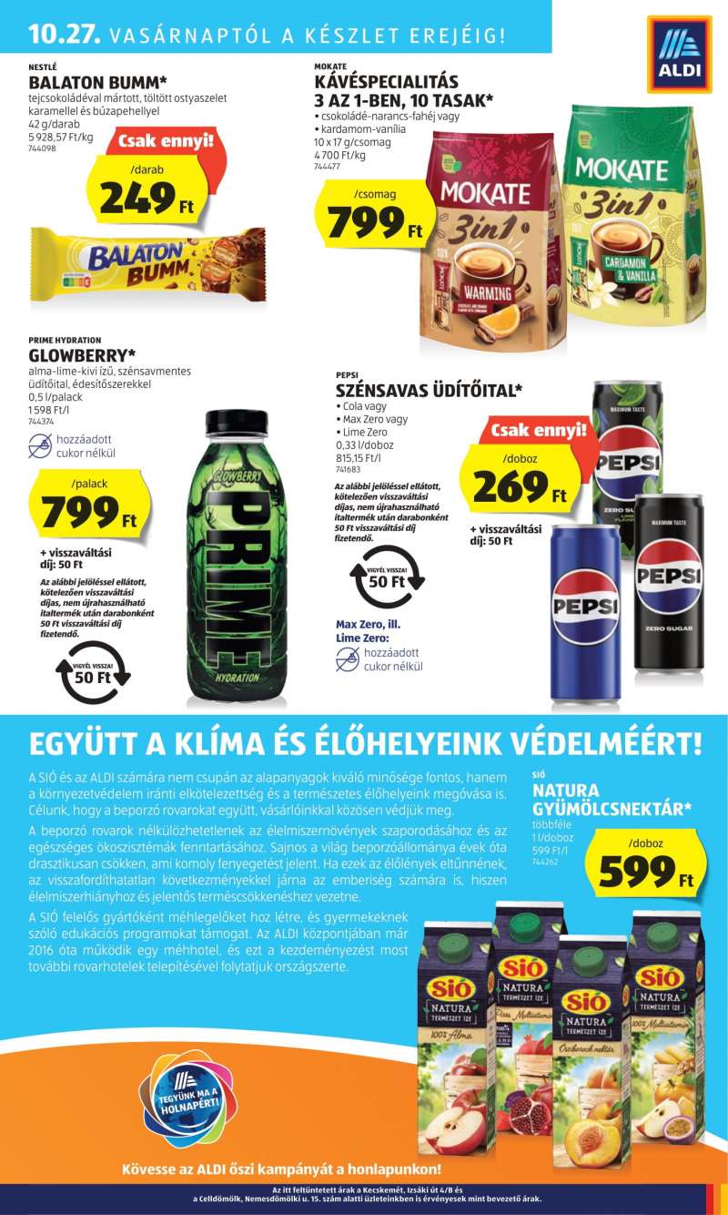 Aldi Akciós újság Aldi 41 oldal