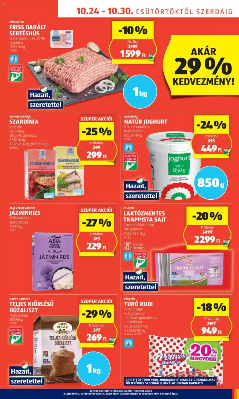 Aldi Akciós újság Aldi 5 oldal