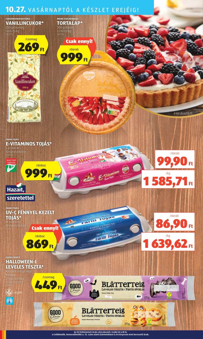 Aldi Akciós újság Aldi 50 oldal