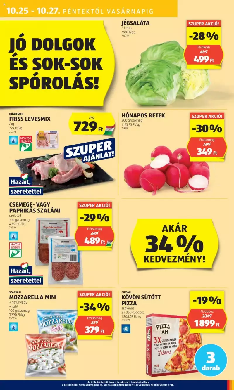 Aldi Akciós újság Aldi 59 oldal