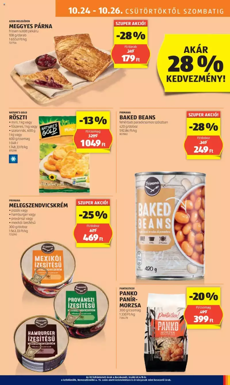 Aldi Akciós újság Aldi 9 oldal