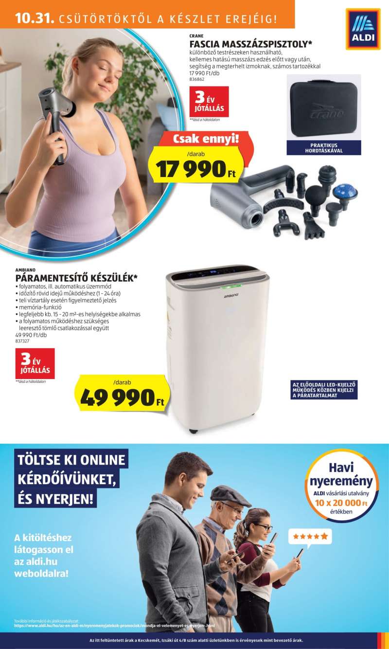 Aldi Akciós újság Aldi 23 oldal