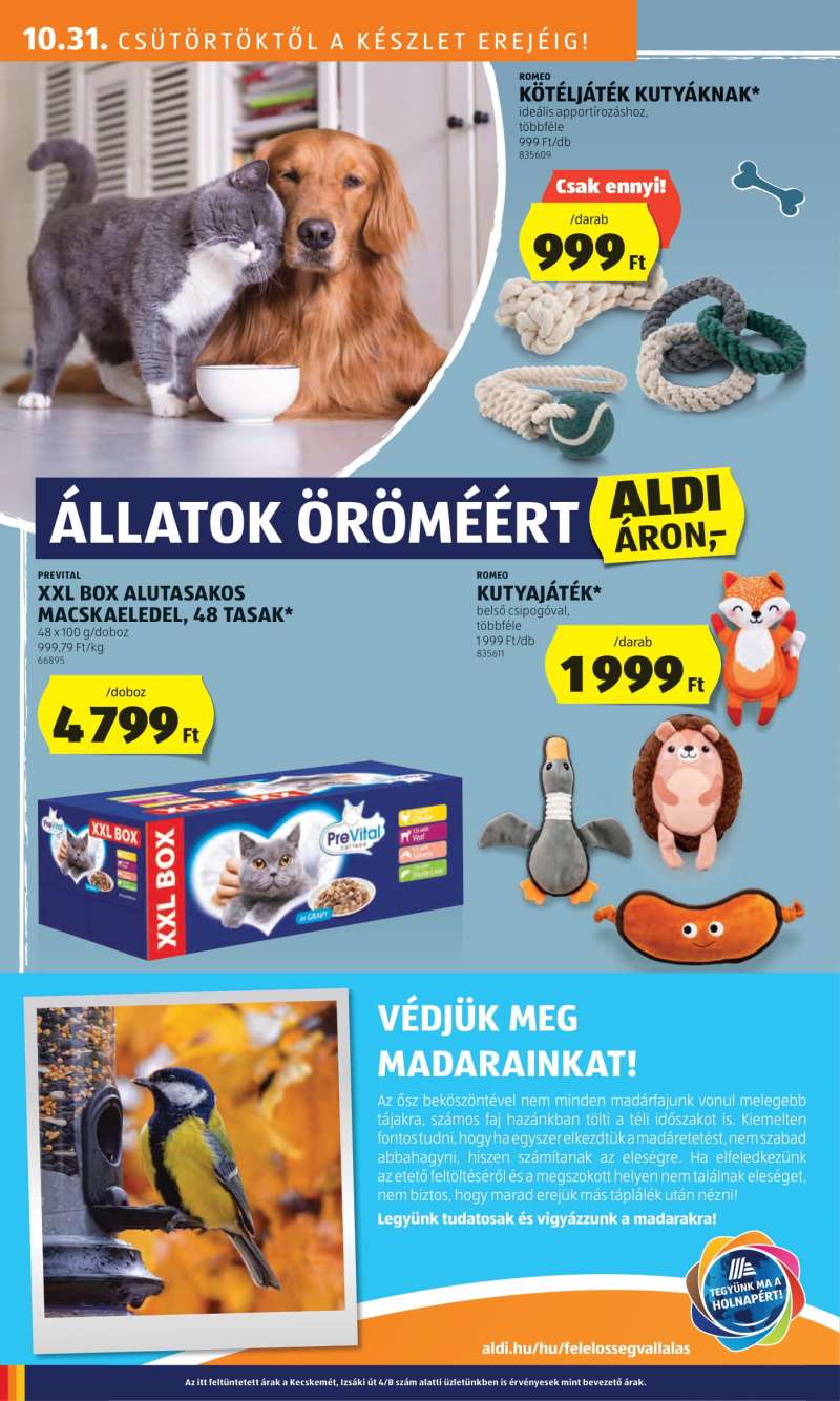 Aldi Akciós újság Aldi 26 oldal