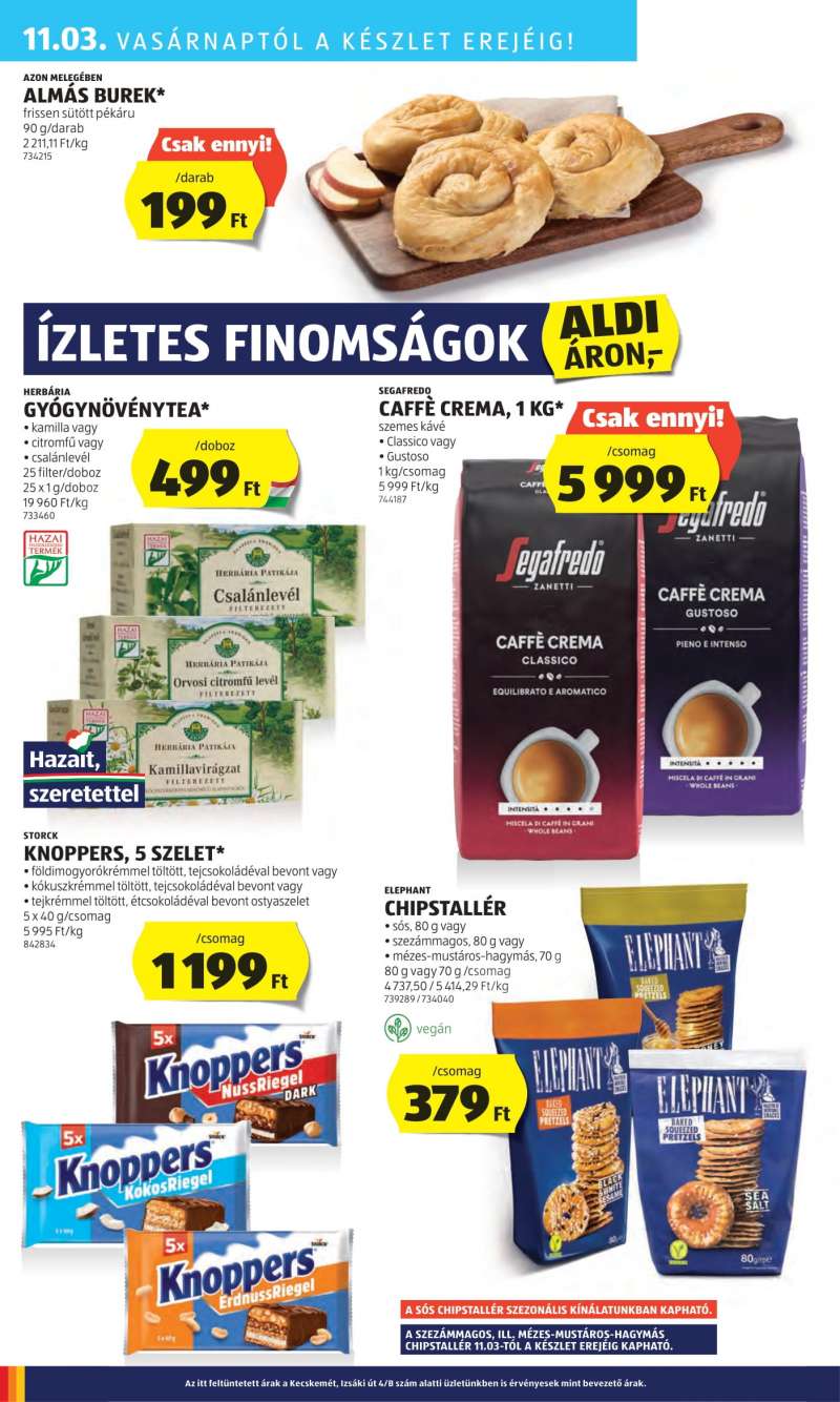 Aldi Akciós újság Aldi 36 oldal