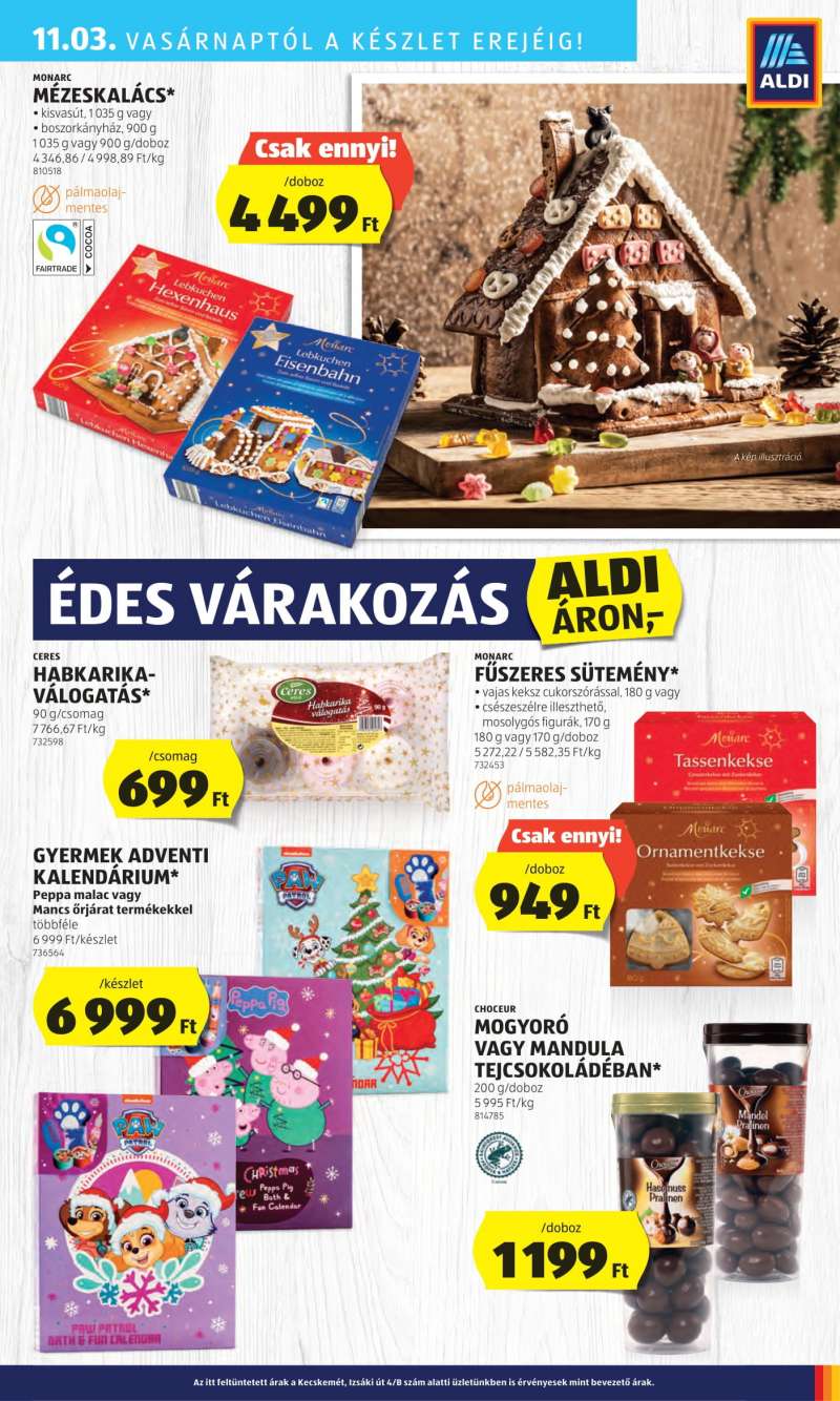 Aldi Akciós újság Aldi 39 oldal